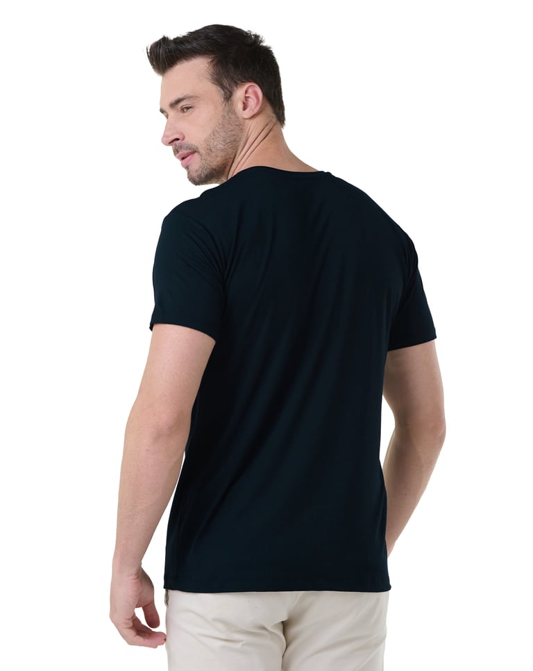 Camiseta Tech Modal Masculina Preta