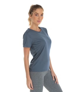 Kit 5 Camisetas Femininas Dry Fit Proteção UV 30+ 11