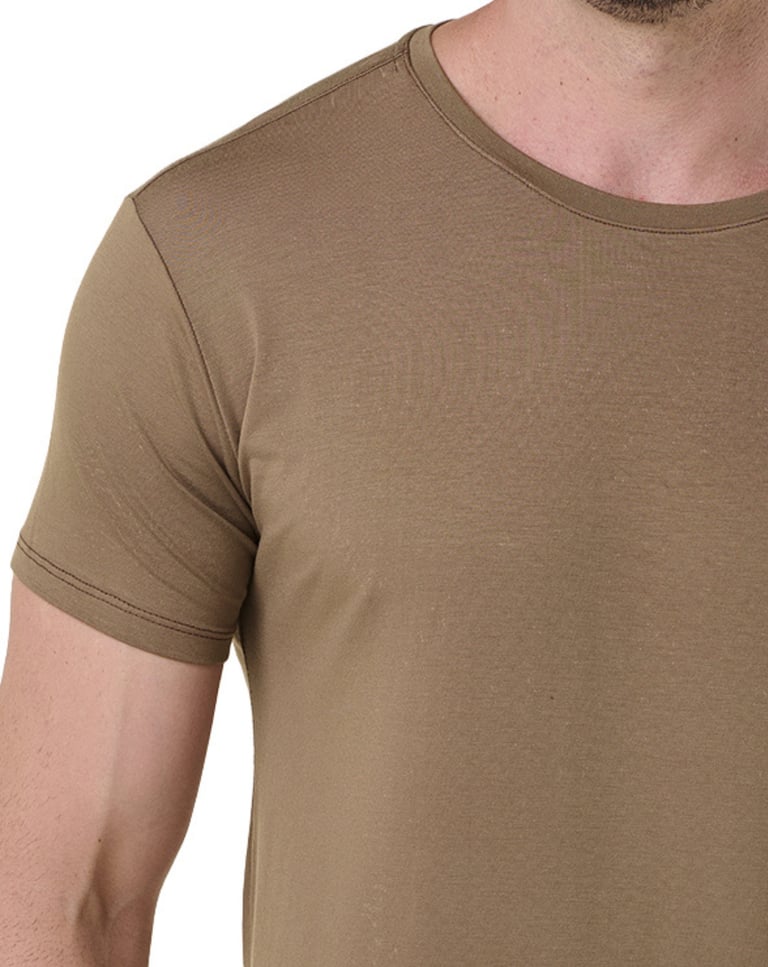 Camiseta Tech Modal Masculina Madeira