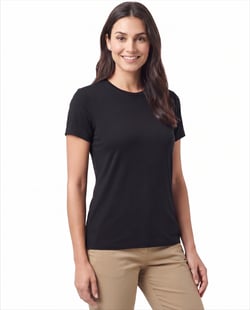 Camiseta Tech Modal Feminina Preta