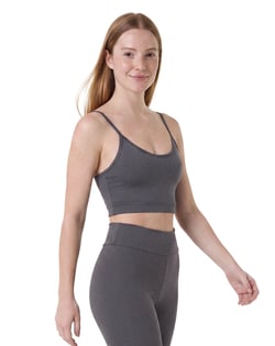 Top de Alcinha Fitness Feminino Mescla