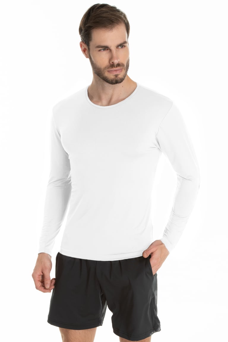 Kit 3 Camisetas Segunda Pele Manga Longa Masculina 3