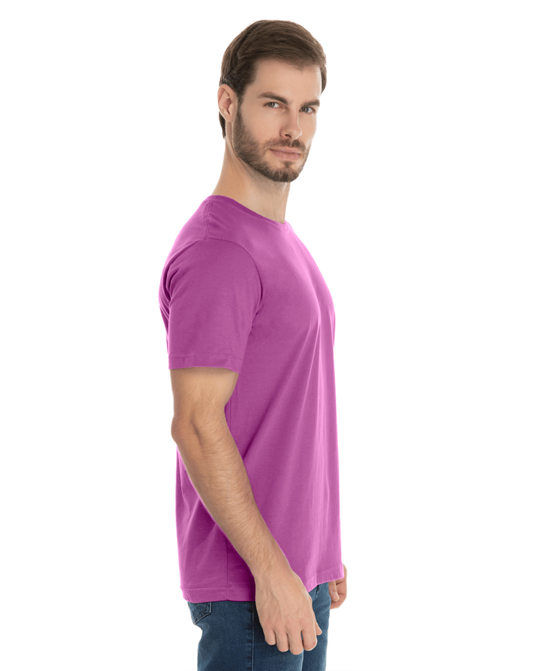 KIT 5 Camisetas de Algodão Premium Roxas