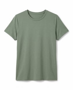 Camiseta Tech Modal Feminina Verde Oliva