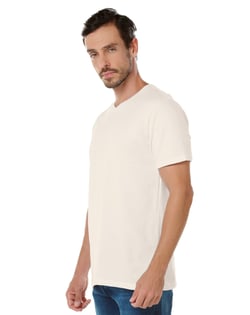 Kit 3 Camisetas Masculinas Gola V de Algodão Premium 07