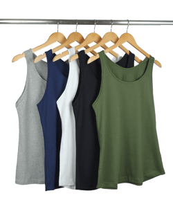 KIT 5 Regatas Femininas de Algodão 2