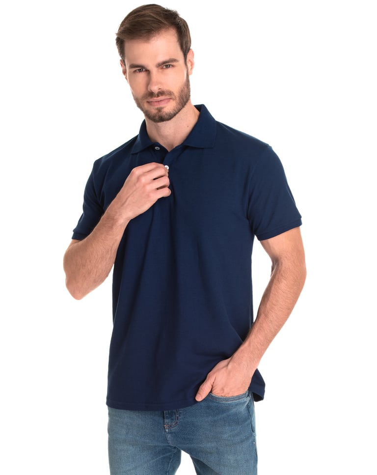 Kit 5 Camisas Polo Piquet Masculinas 11