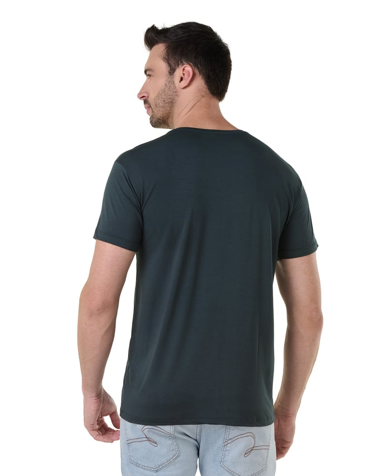 Camiseta Tech Modal Masculina Grafite