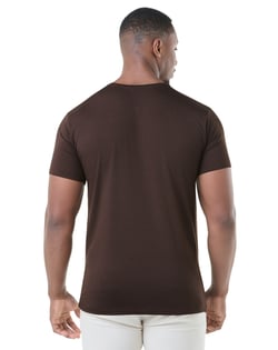 Camiseta Tech Modal Masculina Marrom