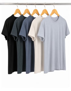 Kit 5 Camisetas Tech Modal Femininas 02
