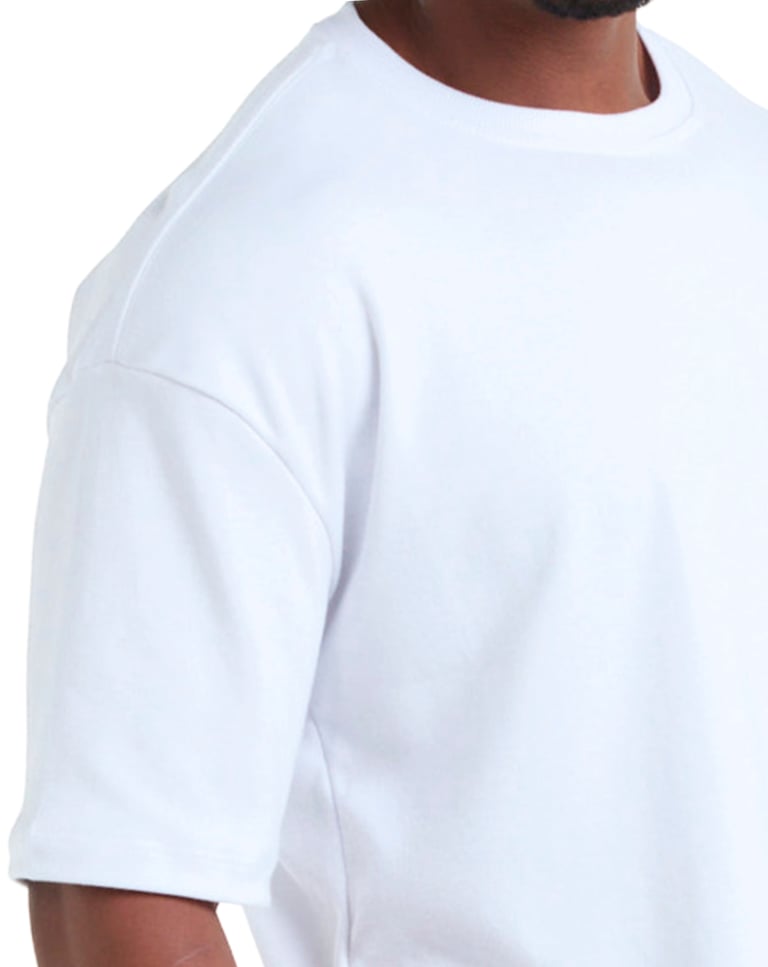 Camiseta Oversized Masculina Branca
