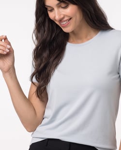 Camiseta Tech Modal Feminina Gelo