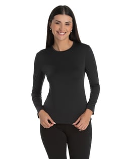 Kit 3 Camisetas Segunda Pele Manga Longa Feminina 04