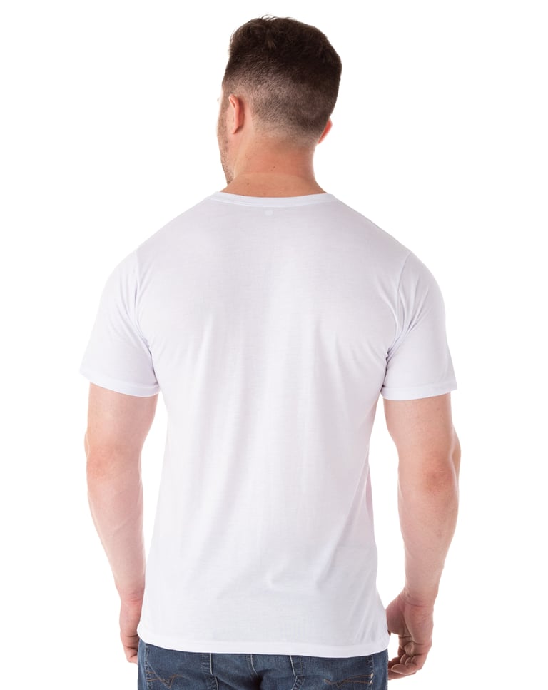 Kit 5 Camisetas PV / Malha Fria Branca