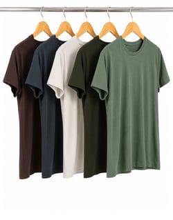 Kit 5 Camisetas Tech Modal Femininas 05