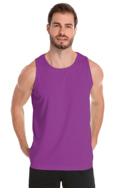 Regata Dry Fit Roxa Proteção UV 30+ 