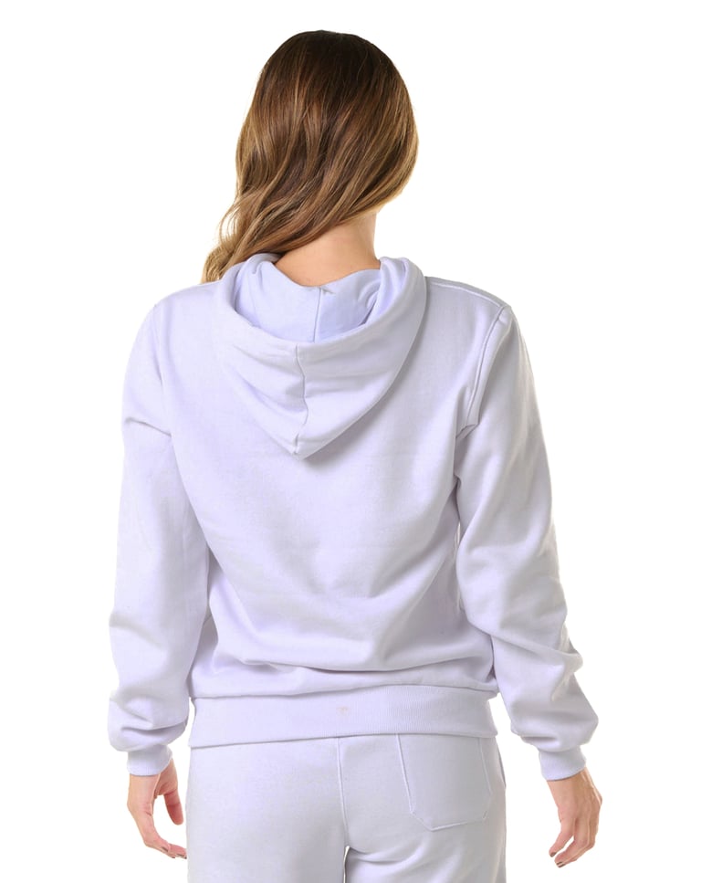 Kit 3 Moletons Canguru com Capuz Feminino Branco