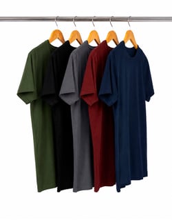 Kit 5 Camisetas Masculinas de Algodão Premium 02