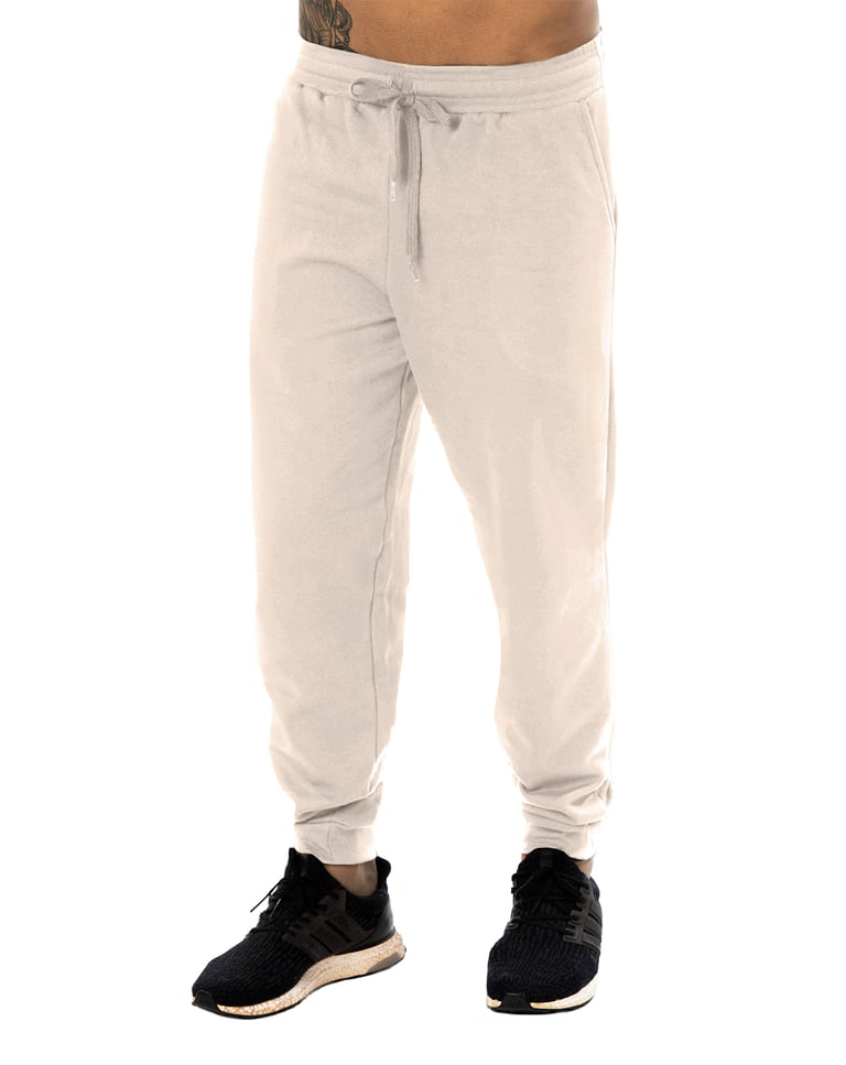 Calça Masculina de Moletom Areia