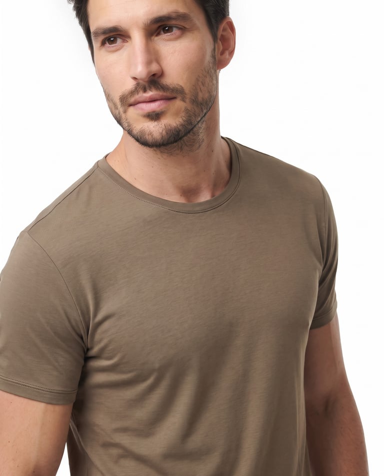Camiseta Tech Modal Masculina Madeira