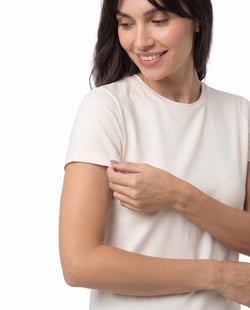 Camiseta Tech Modal Feminina Off White