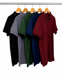 Kit 5 Camisas Polo Piquet Masculinas 06