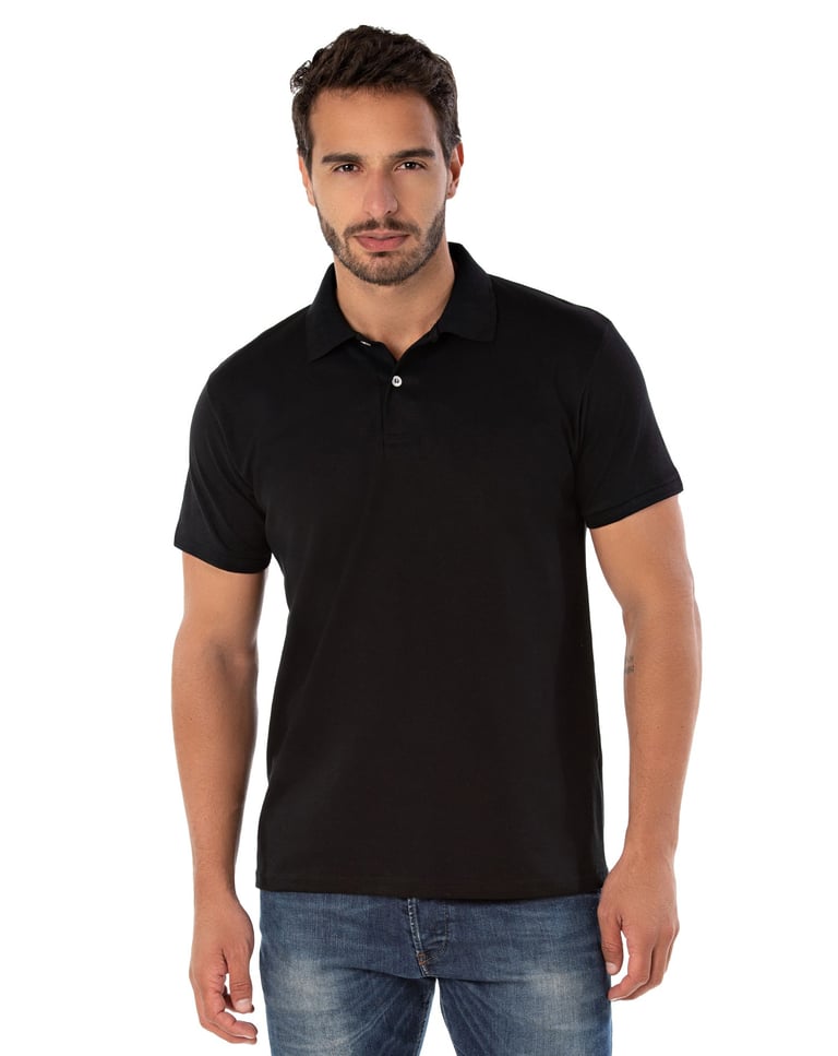 Kit 3 Camisas Polo Piquet Masculinas 5