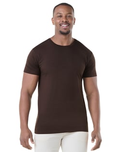 Camiseta Tech Modal Masculina Marrom