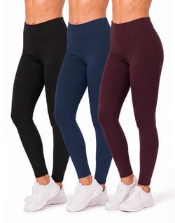Kit 3 Calças Leggings Fitness Feminina 03