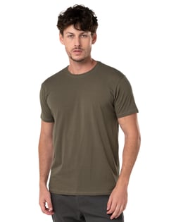 Camiseta de Algodão Egípcio Cinza Mineral