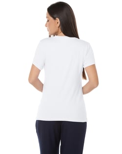 Camiseta Tech Modal Feminina Branca