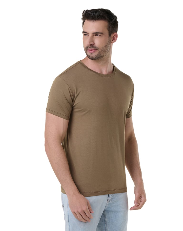 Camiseta Tech Modal Masculina Madeira