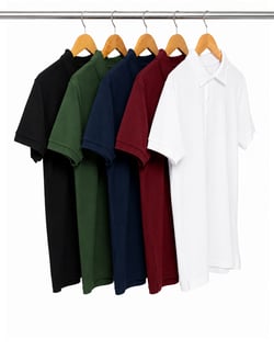 Kit 5 Camisas Polo Piquet Masculinas 15