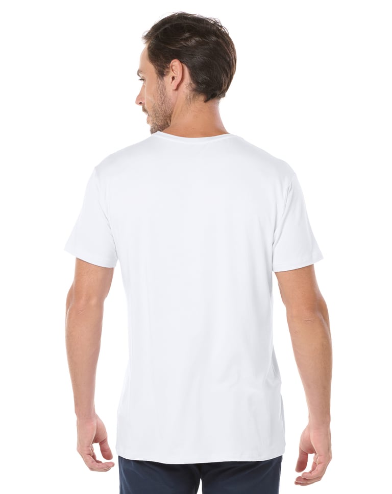 Camiseta Tech Modal Masculina Branca