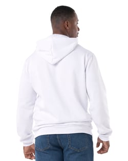 Moletom Canguru com Capuz Branco