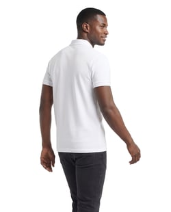 Kit 5 Camisas Polo Piquet Masculinas Branca