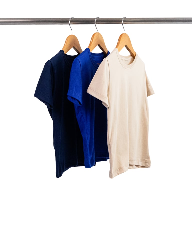 Kit 3 Camisetas Infantil de Algodão Penteado 04