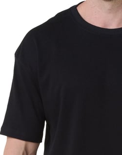 Camiseta Oversized Masculina Preta
