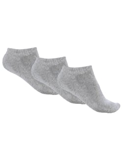Kit 3 Meias Cano Curto Femininas Mescla