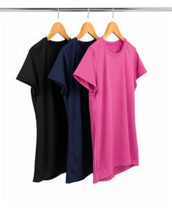 Kit 3 Camisetas Femininas Dry Fit Proteção UV 30+ 10