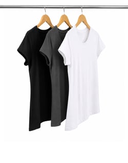 Kit 3 Baby Look de Algodão Premium 13