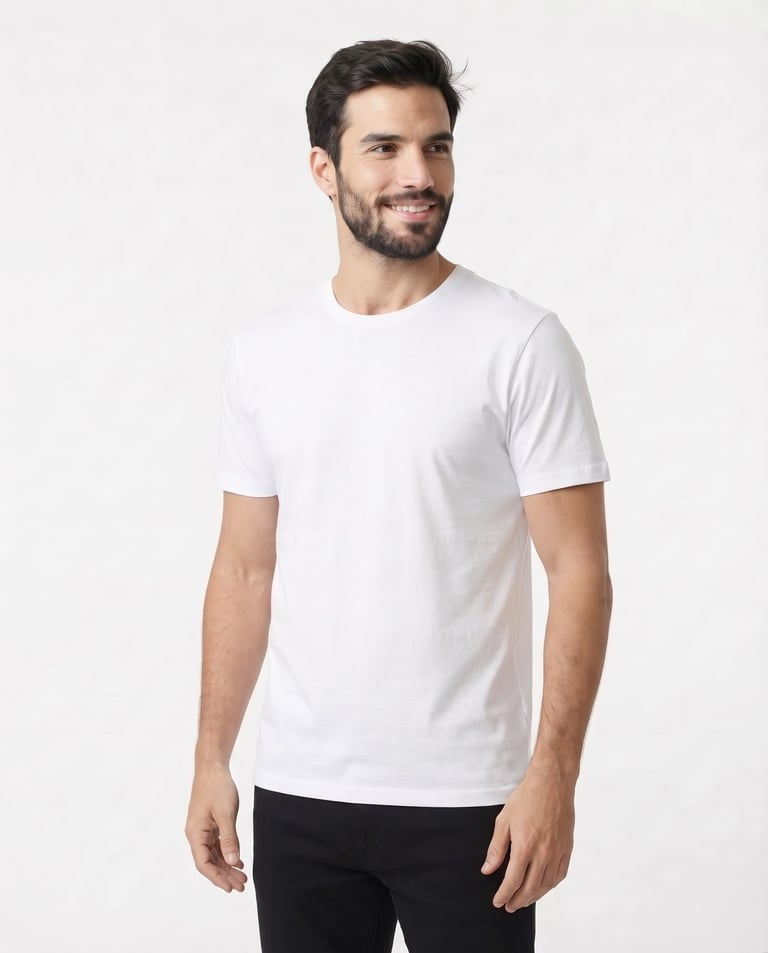 Kit 5 Camisetas Masculinas de Algodão Premium 13