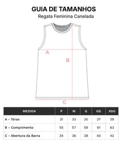 Regata Ribana Canelada Feminina Rosa Claro