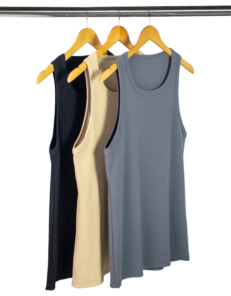 Kit 3 Regatas Masculinas Canelada em Ribana 03