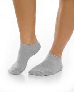 Kit 3 Meias Cano Curto Femininas Mescla