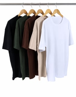 Kit 5 Camisetas Masculinas Oversized 05