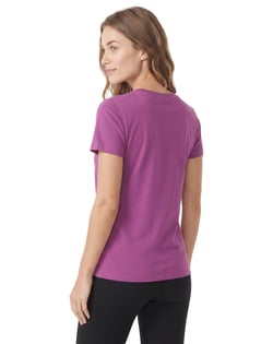 Baby Look de Algodão Premium Roxa