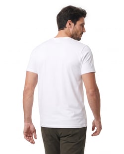 Camiseta Tech Modal Masculina Branca