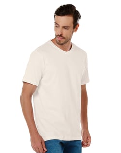 Kit 3 Camisetas Masculinas Gola V de Algodão Premium 06