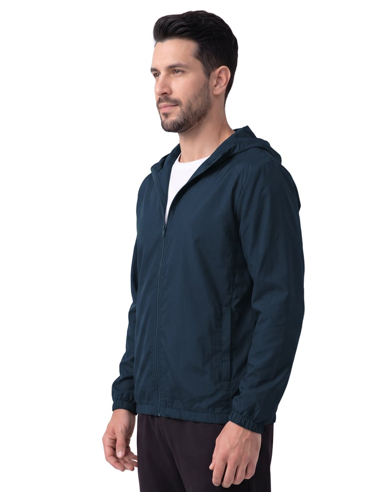 Jaqueta Corta Vento Masculina Azul Marinho